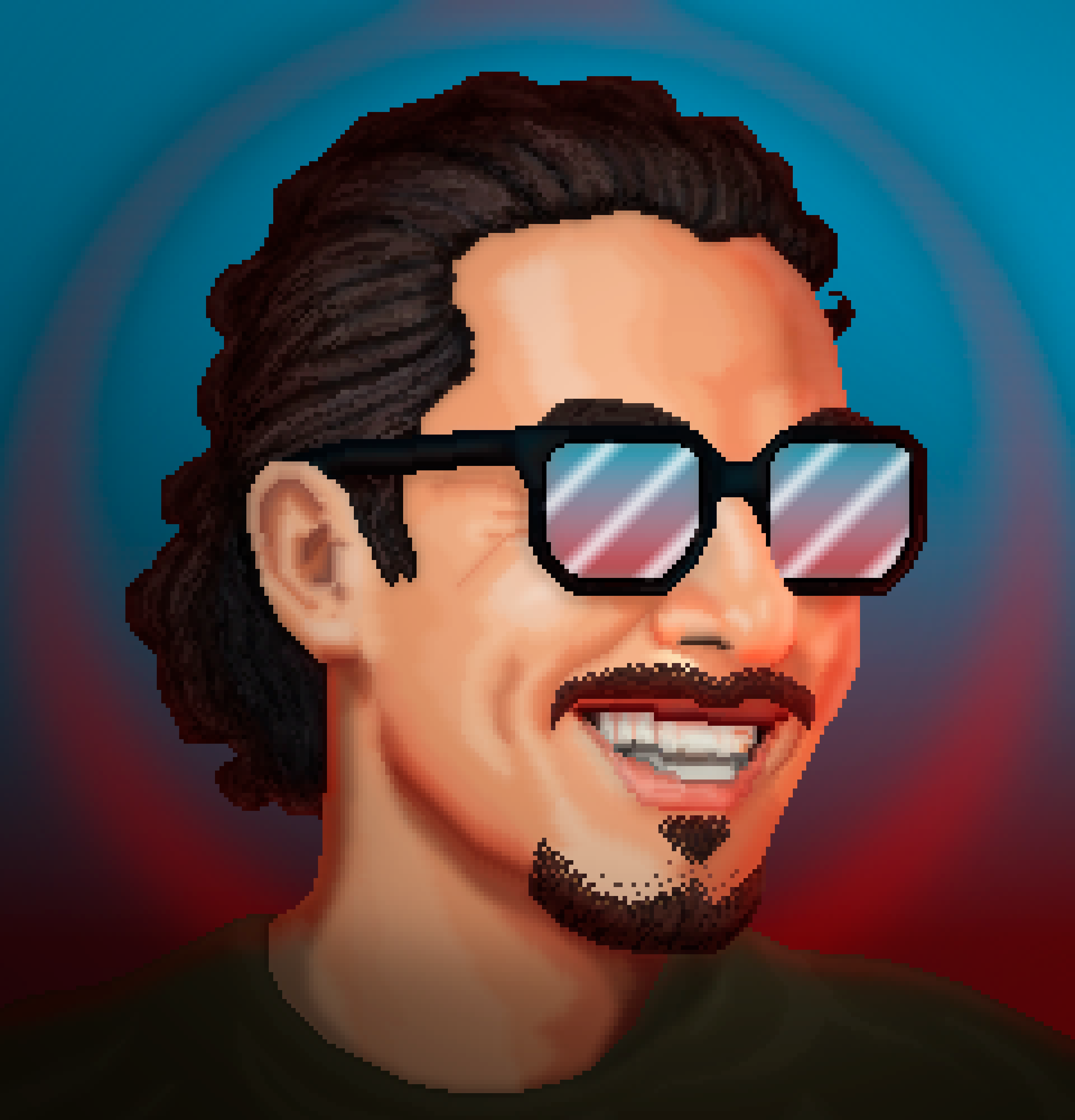 Autoretrato en Pixel Art